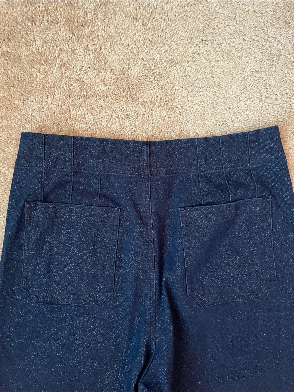 Maeve by Anthropologie The Colette Sparkle Wide Cropped Pants - Picture 9 of 13